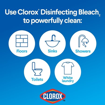 Clorox Regular Scent Disinfecting Bleach 121 oz 32416